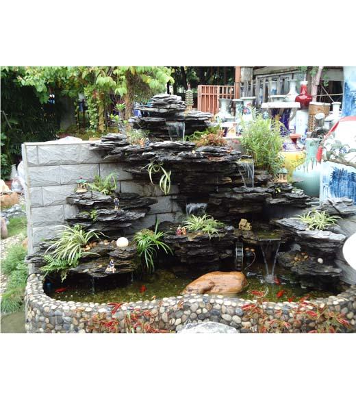 假山制作魚池規(guī)劃留意事項