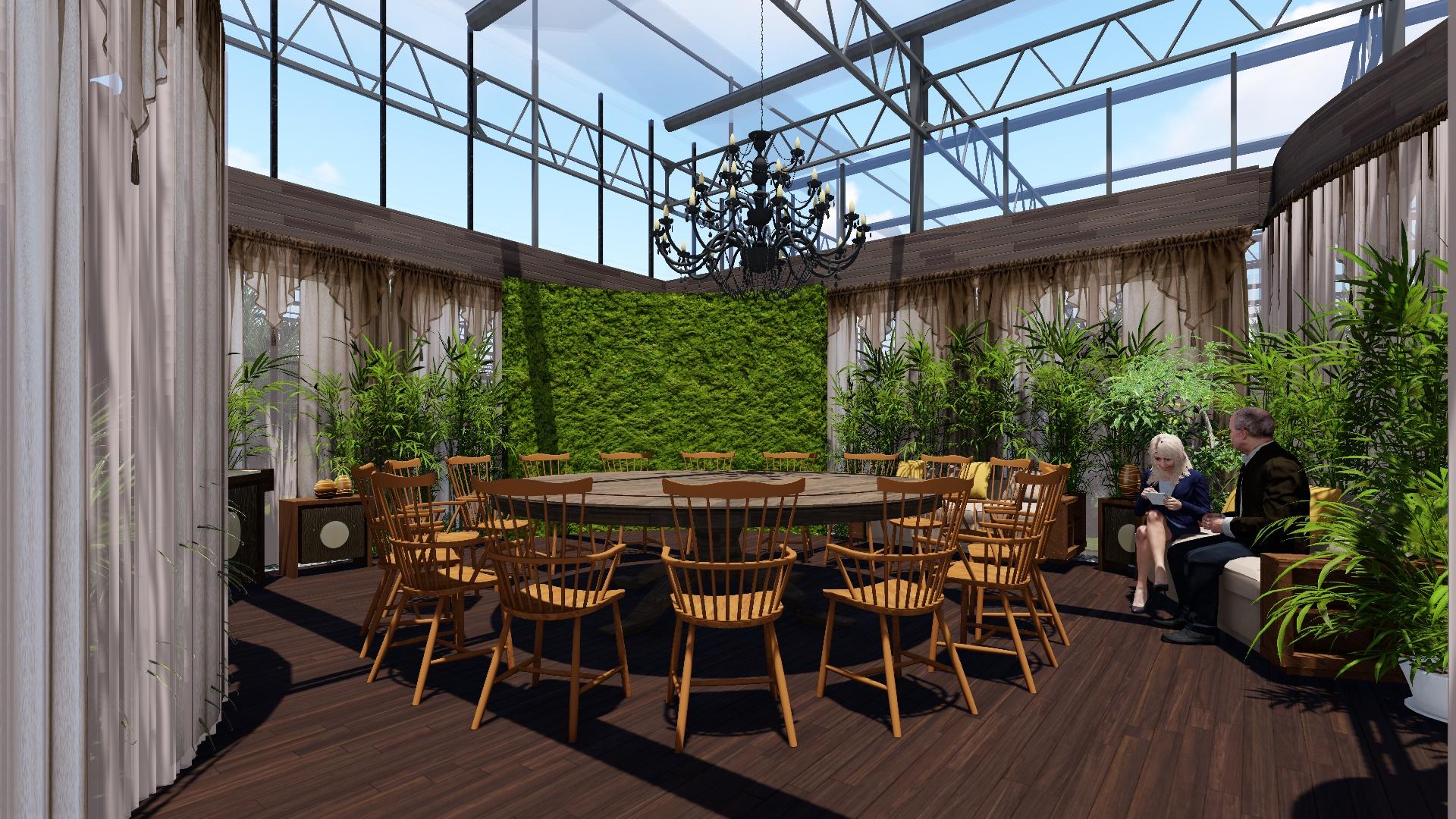 你知道嗎綠植墻已攻下半個餐飲圈